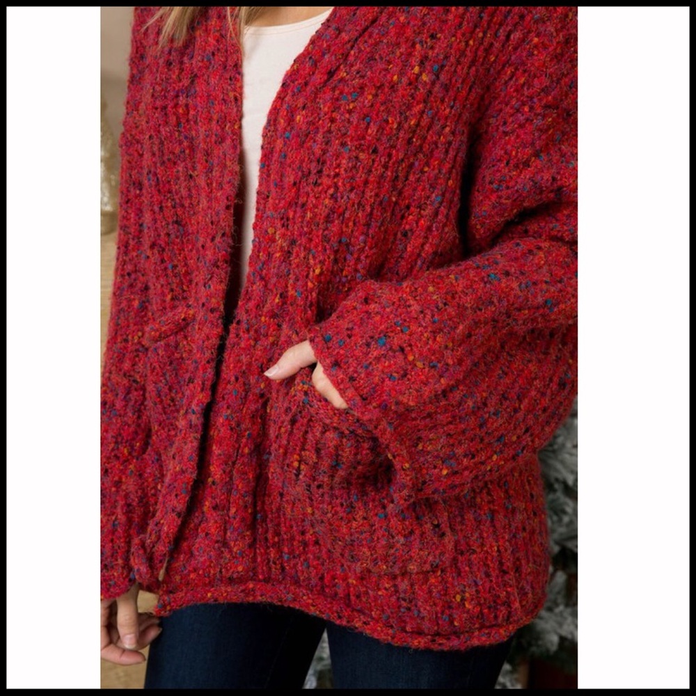Christmas Speckles Cardigan - Picture 6 of 8